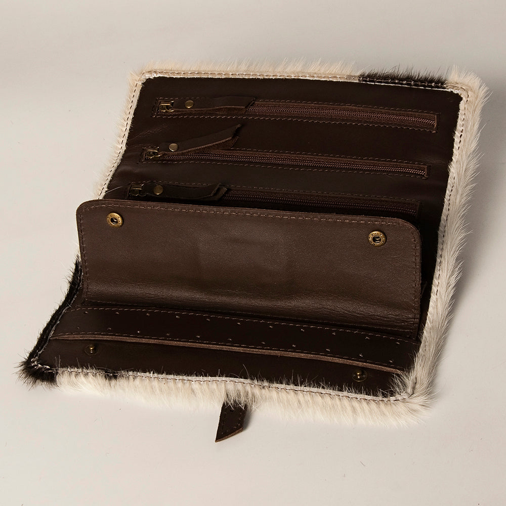 American Darling Jewelry Case Hand Tooled Hair-On Genuine Leather Western Women Bag | Organizer Box for Travel