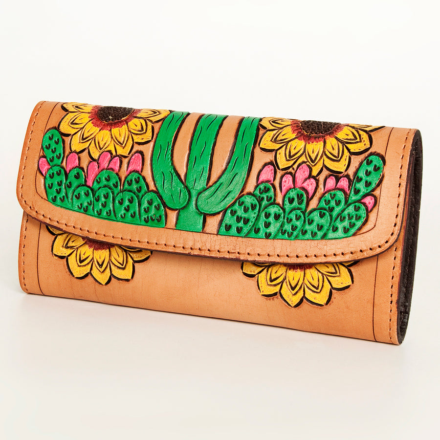 American Darling Hand Tooled Genuine Leather Small Cross body Bag - Uhorse
