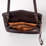 American Darling Wallet Hand Tooled Genuine Leather Western Women Bag | Handbag Purse Wristlet Travel Clutch
