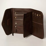 American Darling Jewelry Case Hand Tooled Genuine Leather Western Women Bag | Organizer Box for Travel