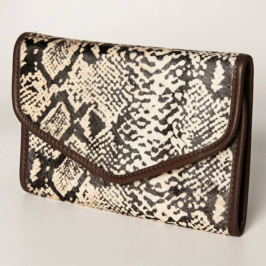American Darling Hair-On Cowhide Jewelry Case Vegetable-Tanned Genuine Leather - Uhorse