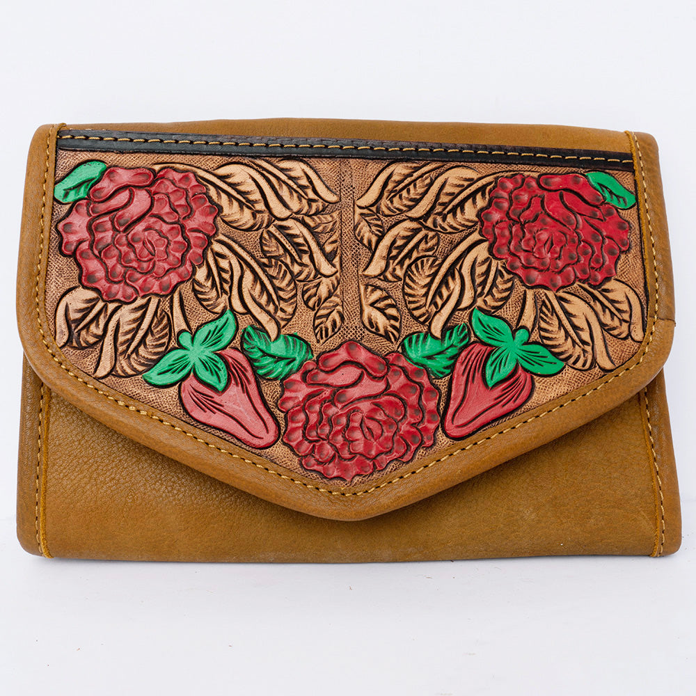 American Darling Jewelry Case Hand Tooled Genuine Leather Western Women Bag | Organizer Box for Travel