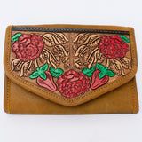 American Darling Jewelry Case Hand Tooled Genuine Leather Western Women Bag | Organizer Box for Travel