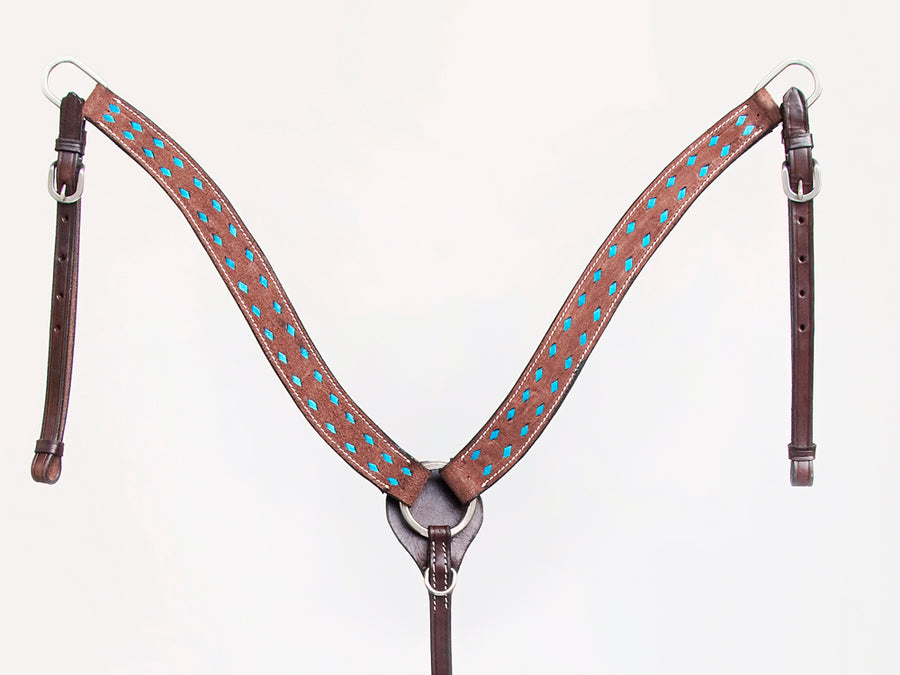 Comfytack Rough Out Western Saddle Leather Trail Tack Brown | Western Saddle | Saddle for Horses | Horse Tack Set
