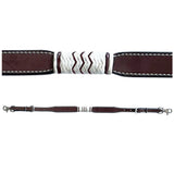 Bar H Equine Genuine Western American Leather Horse Premium Headstall & Breast Collar Set