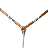 Bar H Equine American Leather Horse Saddle Tack One Ear Headstall | Breast Collar | Browband Headstall | Spur Straps | Wither Strap | Tack Set BER272