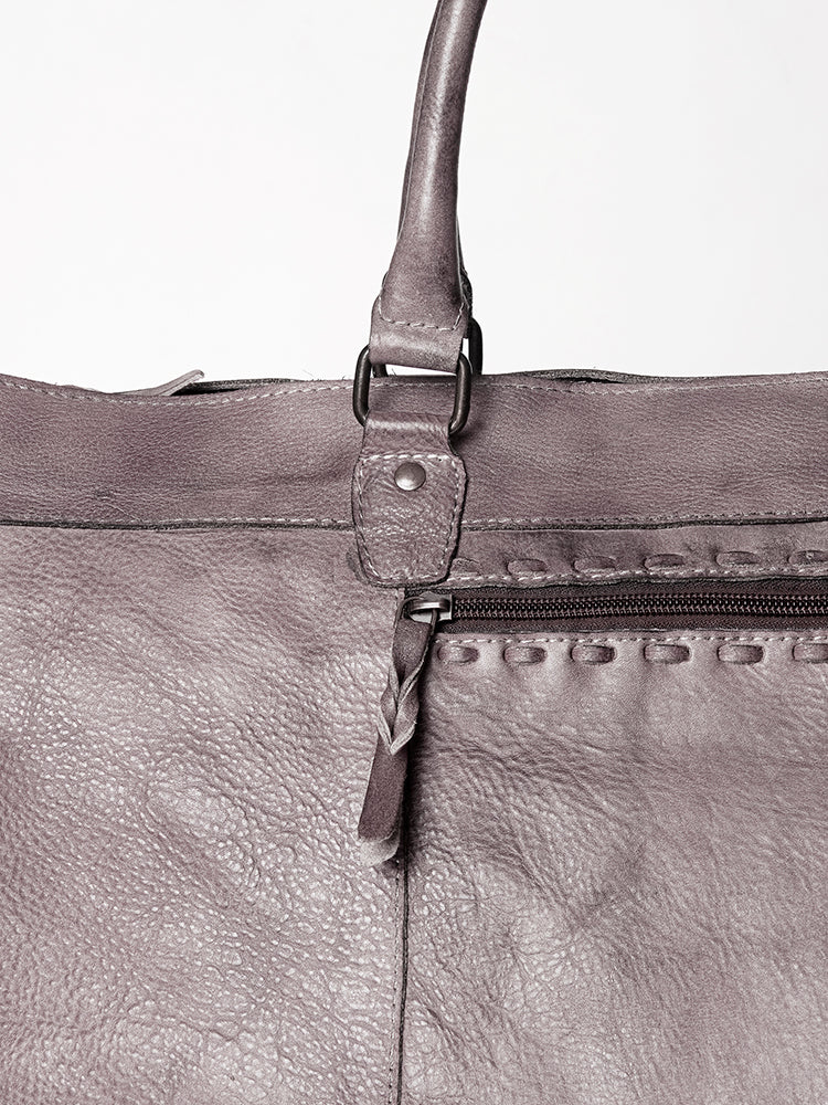 Never Mind Nmbg136E Duffel Vintage Handmade Genuine Cowhide Leather Women Bag Western Handbag Purse