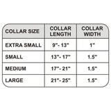 HILASON Western Style Beaded American Leather Pet Dog Collar