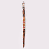 HILASON Western Style Beaded American Leather Pet Dog Collar