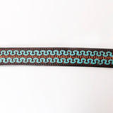 HILASON Western Genuine Leather Heavy Duty Hand Painted Dog Collar