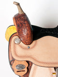 Western Horse Barrel Racing Saddle Trail Pleasure American Leather Hilason