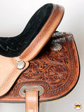 Western Horse Barrel Racing Saddle Trail Pleasure American Leather Hilason