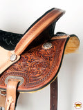 Western Horse Barrel Racing Saddle Trail Pleasure American Leather Hilason
