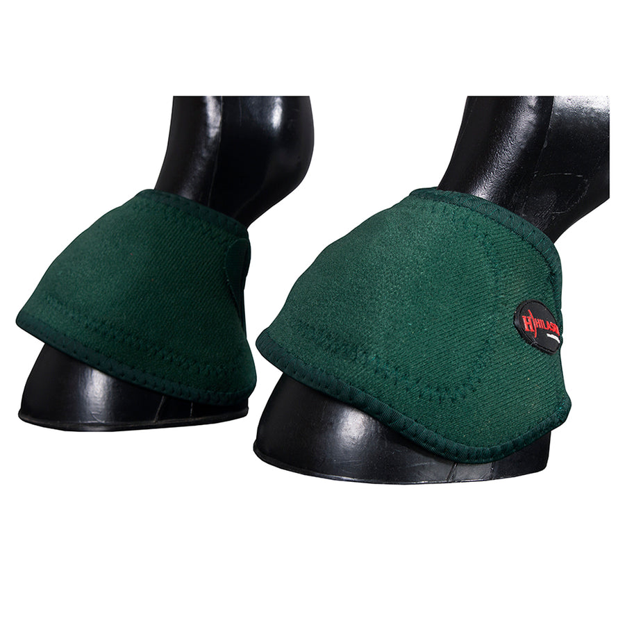 HILASON Bell Boots for Horses No Turn Protection Comfort and Durability Quick Wrap Hook and Loop Jumping Boots Sold - Uhorse