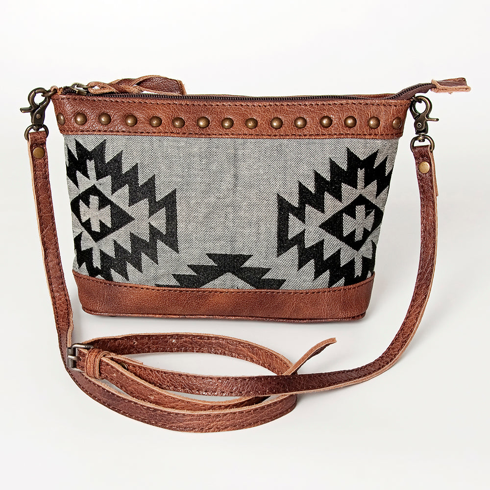 American Darling Cross Body Saddle Blanket Genuine Leather Western Women Bag Handbag Purse | Travel Bags College Casual