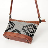 American Darling Cross Body Saddle Blanket Genuine Leather Western Women Bag Handbag Purse | Travel Bags College Casual
