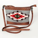 American Darling Cross Body Saddle Blanket Genuine Leather Western Women Bag Handbag Purse | Travel Bags College Casual