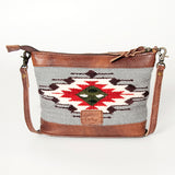 American Darling Cross Body Saddle Blanket Genuine Leather Western Women Bag Handbag Purse | Travel Bags College Casual