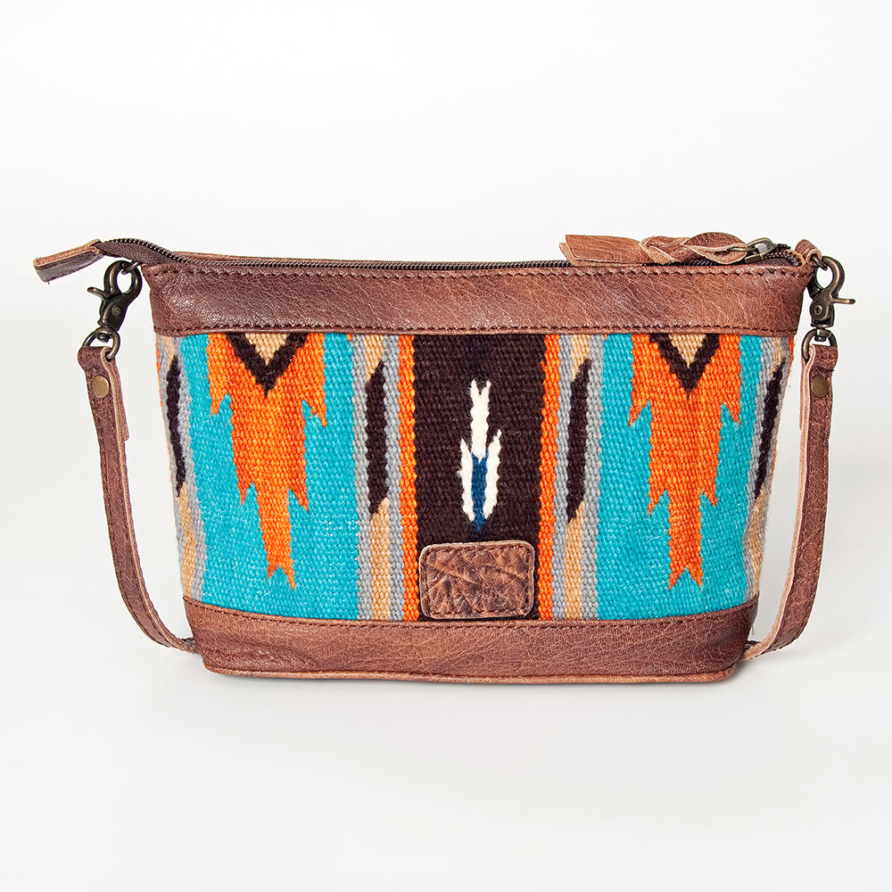 American Darling Cross Body Saddle Blanket Genuine Leather Western Women Bag Handbag Purse | Travel Bags College Casual