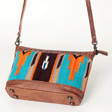 American Darling Cross Body Saddle Blanket Genuine Leather Western Women Bag Handbag Purse | Travel Bags College Casual