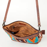 American Darling Cross Body Saddle Blanket Genuine Leather Western Women Bag Handbag Purse | Travel Bags College Casual