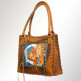 American Darling Tote Full Grain Genuine Leather Western Women Bag Handbag Purse | Travel Bags College Casual