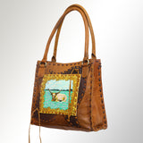 American Darling Tote Full Grain Genuine Leather Western Women Bag Handbag Purse | Travel Bags College Casual