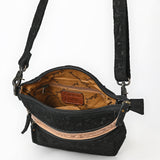 American Darling Cross Body Hand Tooled Embossed Genuine Leather Western Women Bag Handbag Purse | Crossbody for Cute