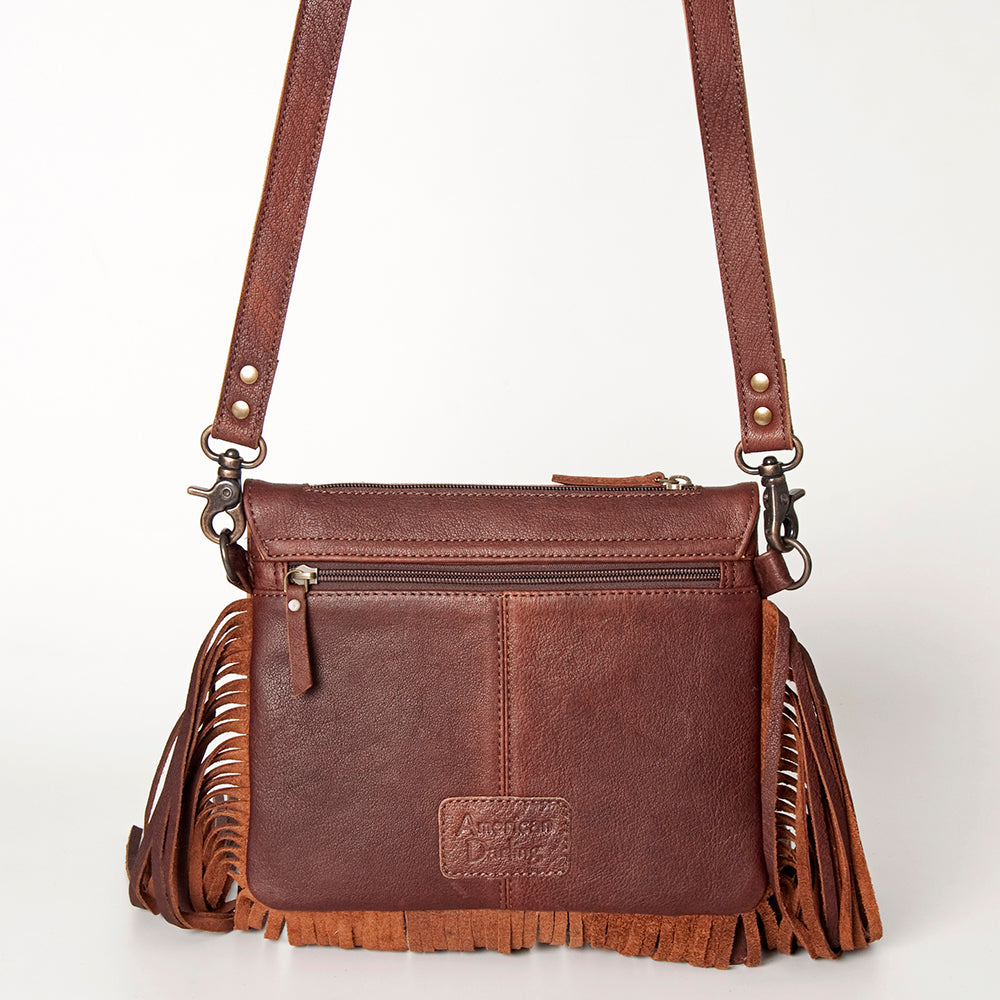 American Darling Cross Body Hand Tooled Genuine Leather Western Women Bag Handbag Purse | Crossbody for Cute