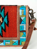 American Darling Cross Body Hand Tooled Saddle Blanket Genuine Leather Western Women Bag Handbag Purse | Crossbody for Cute