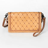 American Darling Cross Body Hand Tooled Saddle Blanket Genuine Leather Western Women Bag Handbag Purse | Crossbody for Cute