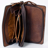 American Darling Cross Body Hand Tooled Saddle Blanket Genuine Leather Western Women Bag Handbag Purse | Crossbody for Cute