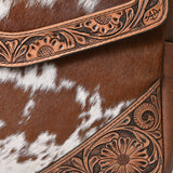 American Darling Backpack Hand Tooled Hair On Genuine Leather Western Women Bag Handbag Purse | for Laptop School