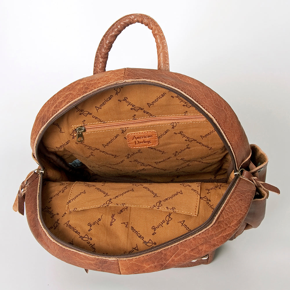 American Darling Backpack Saddle Blanket Genuine Leather Western Women Bag Handbag Purse | for Laptop School