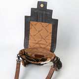 American Darling Cross Body Hand Tooled Hair-On Genuine Leather Western Women Bag Handbag Purse | for Cute