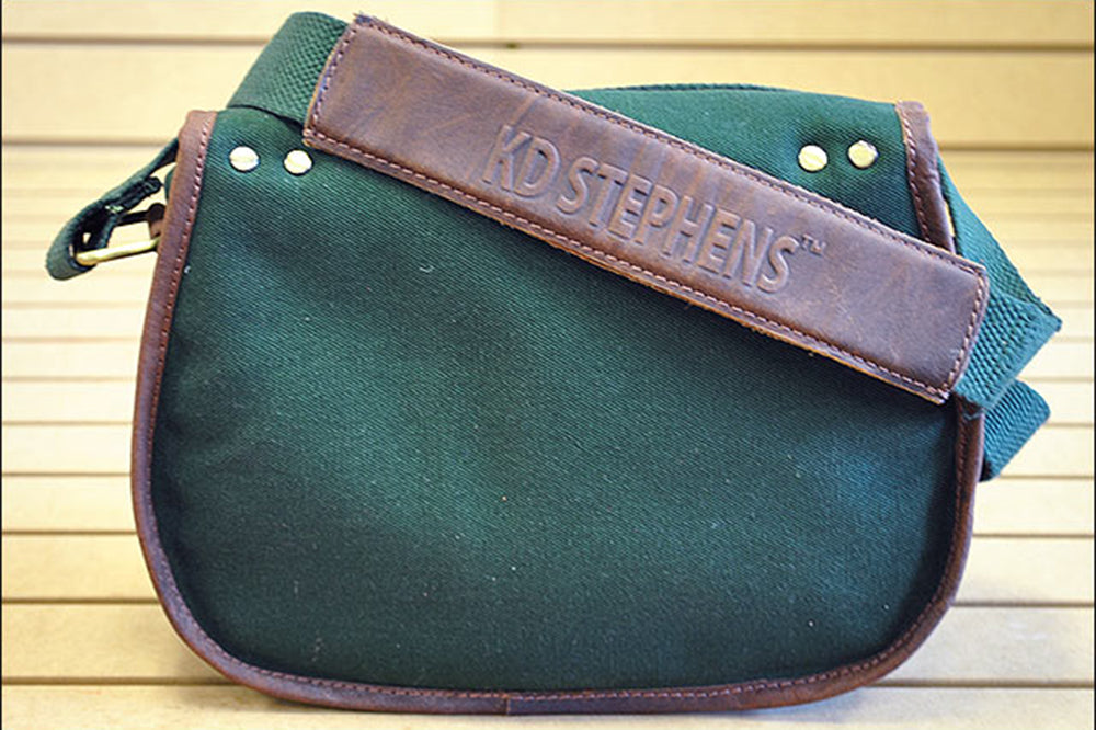 Shell Case Bag Leather Canvas