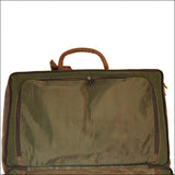 18“W x 12“H x 9“D Leather Duffle Bag 18 Inches