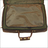 18“W x 12“H x 9“D Leather Duffle Bag 18 Inches