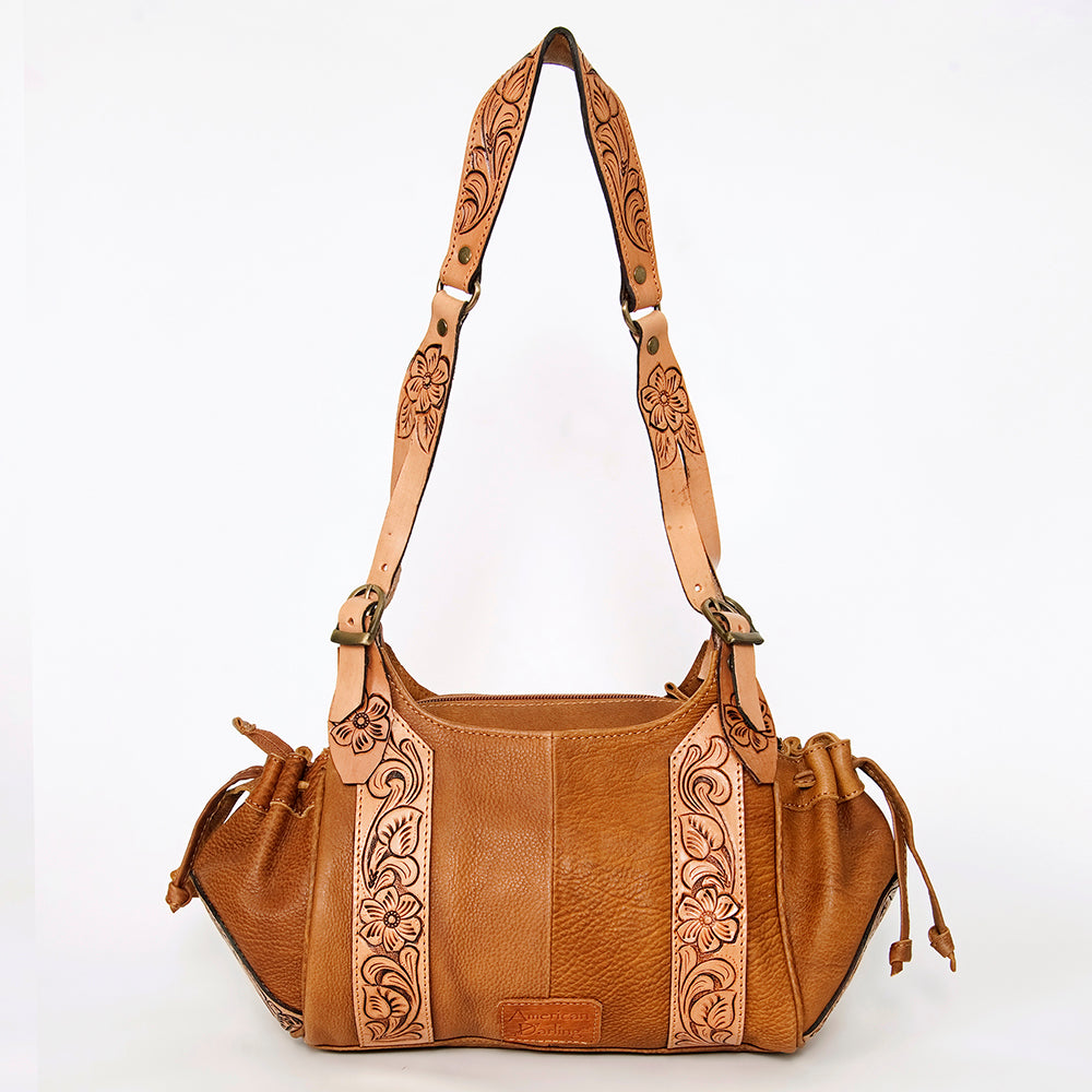 American Darling Hobo Hand Tooled Genuine Leather Western Women Bag | Handbag Purse Bags for Cute