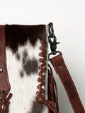 American Darling Large Crossbody Hair On Genuine Leather Western Women Bag Handbag Purse|
