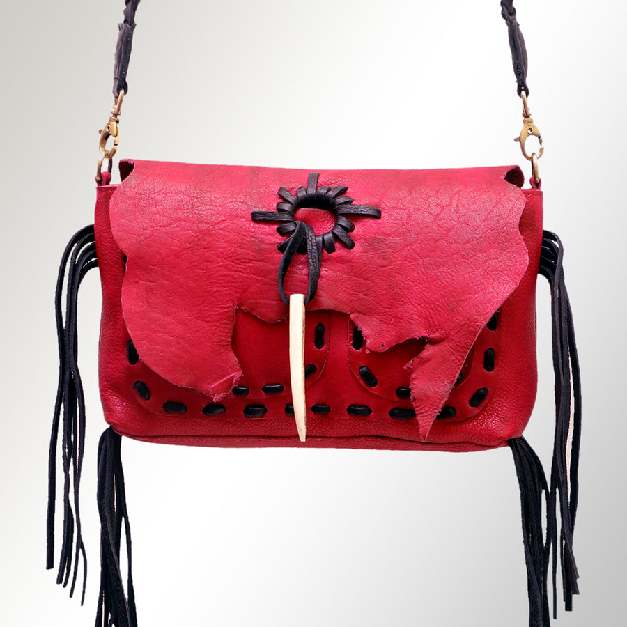 American Darling Cross Body Full Grain Genuine Leather Western Women Bag Handbag Purse - Uhorse