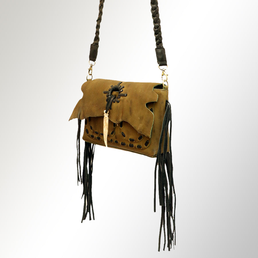 American Darling Cross Body Full Grain Genuine Leather Western Women Bag Handbag Purse - Uhorse