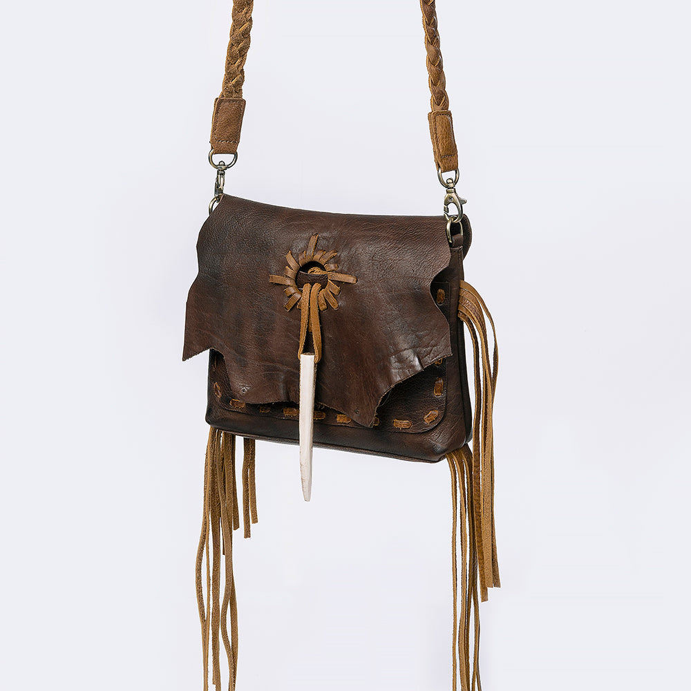 American Darling Cross Body Full Grain Genuine Leather Western Women Bag Handbag Purse | Crossbody for Cute