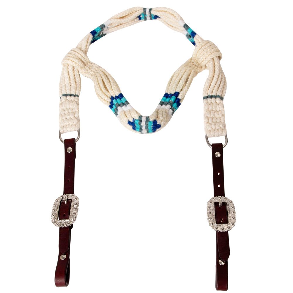 Hilason Horse 100% Wool Headstall Woven Off White