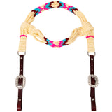 Hilason Horse 100% Wool Headstall Woven Off White