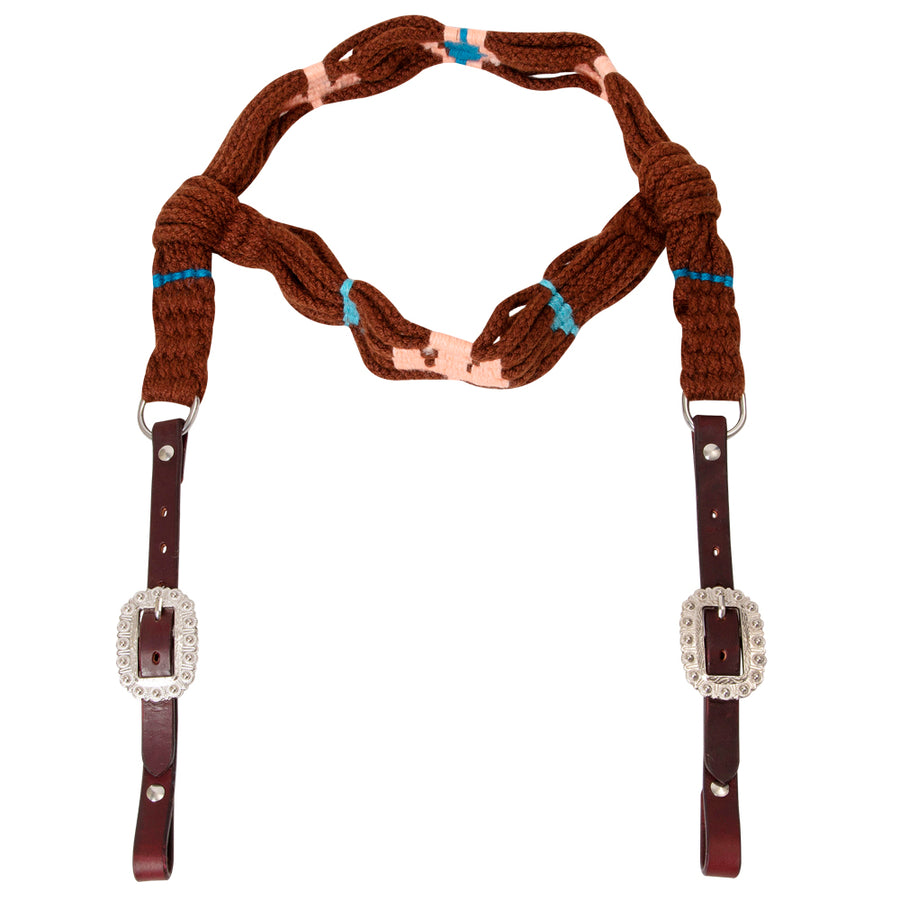 Hilason Horse 100% Wool Headstall Hand Woven Brown - Uhorse