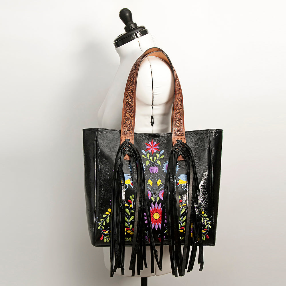 American Darling Tote Hand Tooled Genuine Leather Women Bag Western Handbag Purse