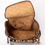 American Darling Backpack Hand Tooled Hair on Genuine Leather Western Women Bag | for Laptop School Purse Travel