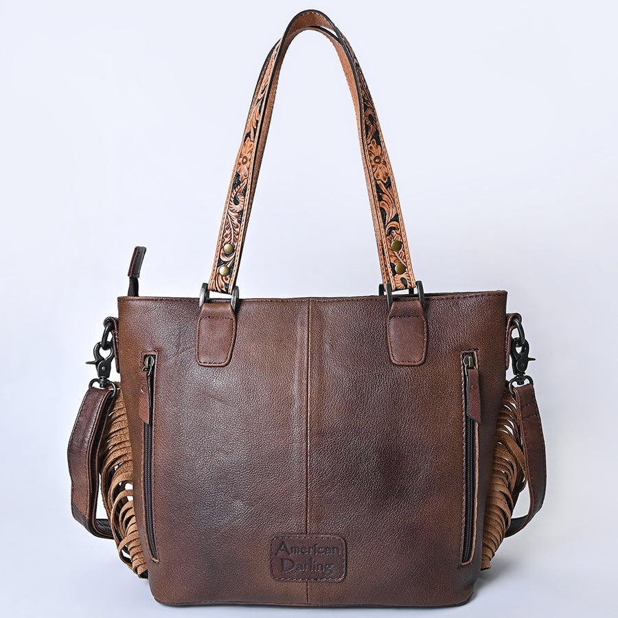 American Darling Tote Hair-On Genuine Leather Western Women Bag Handbag Purse | Travel Bags College Casual