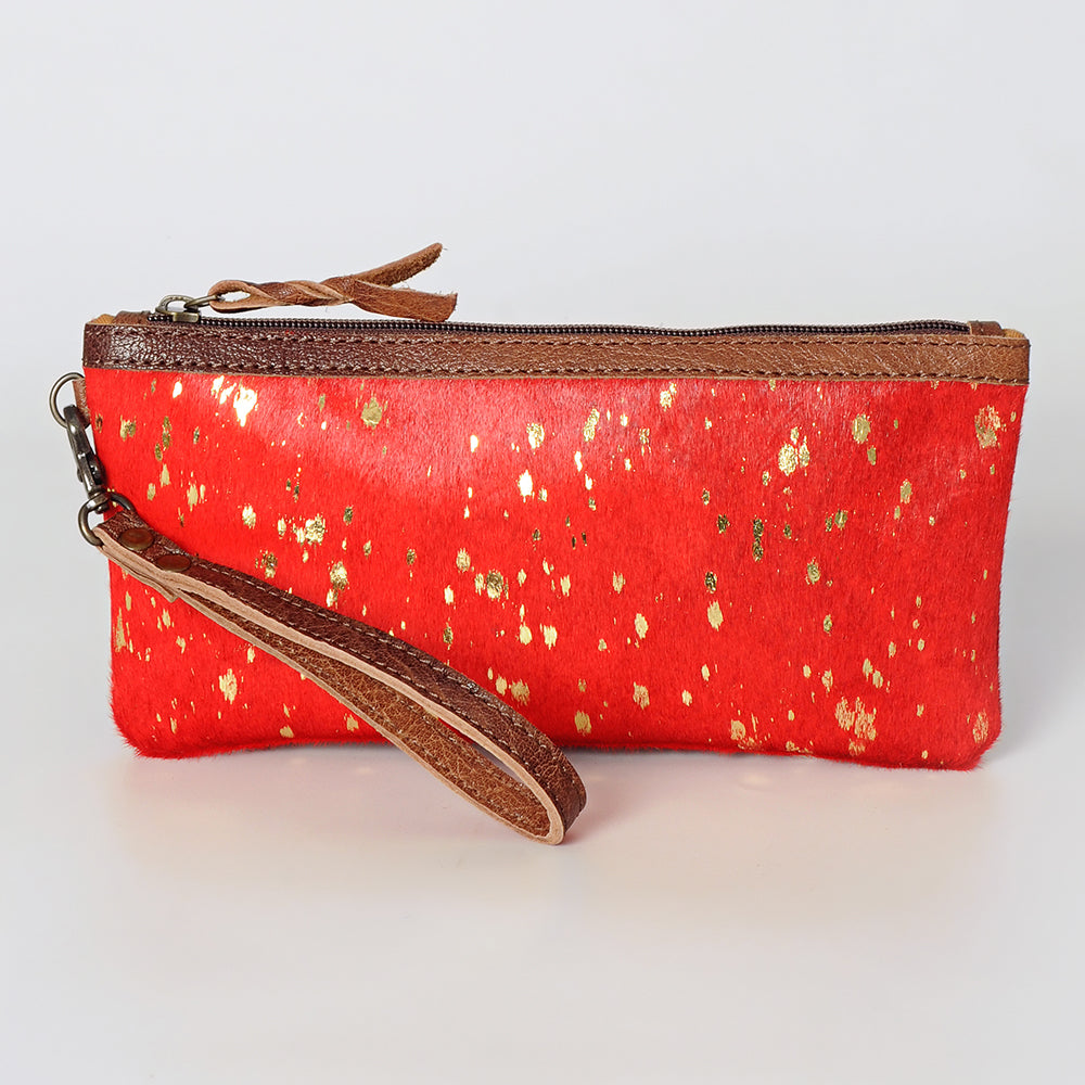 American Darling Wristlet Hair on Genuine Leather Western Women Bag | Handbag Purse | Women Wristlet | Wristlet Wristlet | Travel Wristlet | Leather Wristlet | Clutch Wristlet